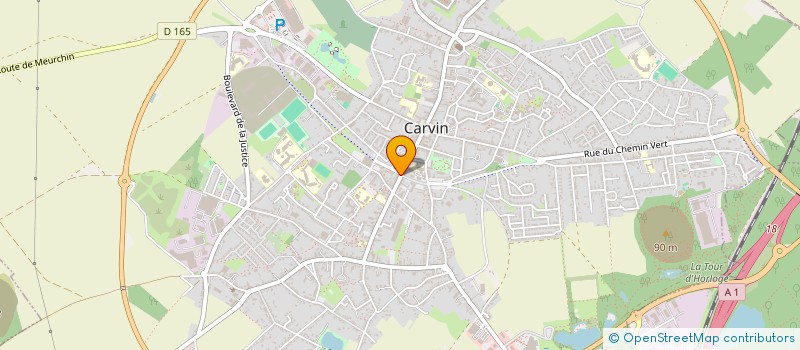 localisation de l'entreprise OPTIQUE 84 à CARVIN