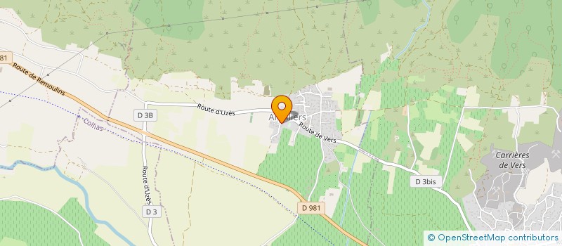 localisation de l'entreprise OPTIQUE A VOIR à REMOULINS