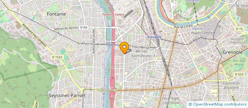 localisation de l'entreprise OPTIQUE AMPERE  GRENOBLE