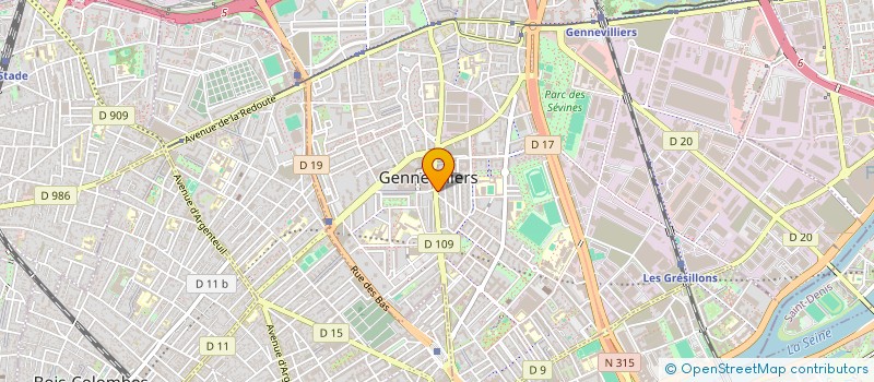 localisation de l'entreprise OPTIQUE AMS à ERMONT