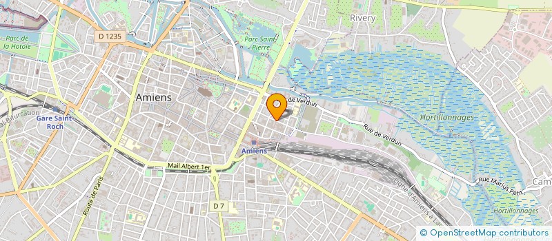 localisation de l'entreprise OPTIQUE ANAIS à AMIENS