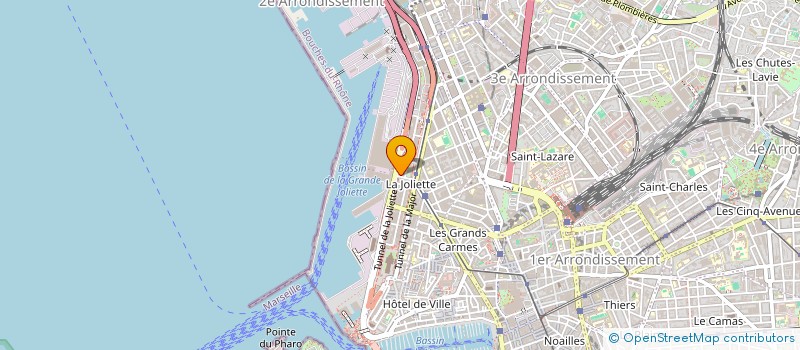 localisation de l'entreprise OPTIQUE ARCHIMBAUD LES DOCKS à MARSEILLE
