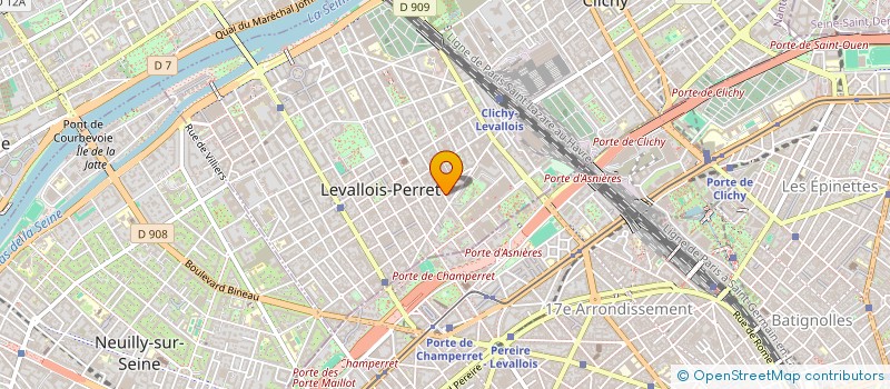 localisation de l'entreprise OPTIQUE AUDIO ASSISTANCE à LEVALLOIS-PERRET