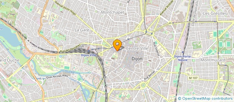 localisation de l'entreprise OPTIQUE AUDIO DOMICILE 21 à DIJON