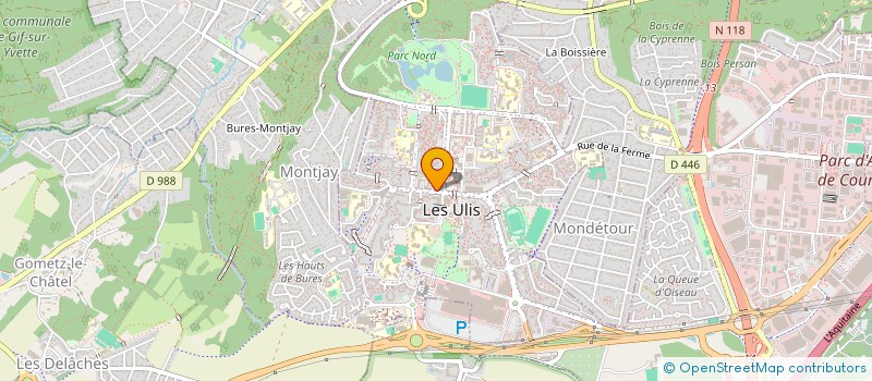 localisation de l'entreprise OPTIQUE BAUDY à LES ULIS