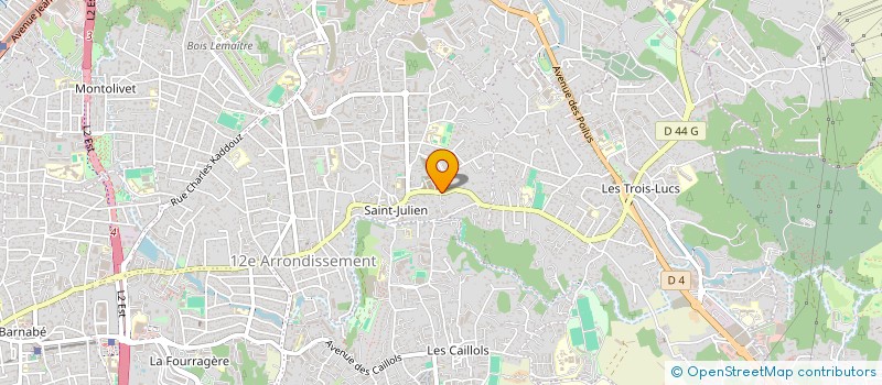 localisation de l'entreprise OPTIQUE BCH  MARSEILLE