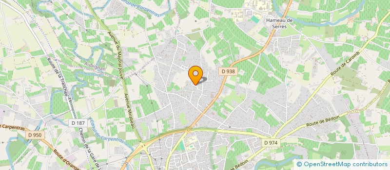 localisation de l'entreprise OPTIQUE BEAULIEU à CARPENTRAS