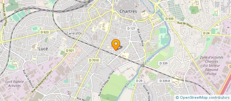 localisation de l'entreprise OPTIQUE BERCHON à CHARTRES