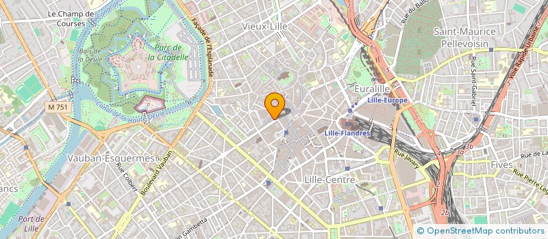 localisation de l'entreprise OPTIQUE BEUVRY à LILLE