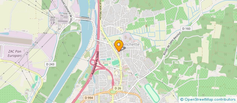 localisation de l'entreprise OPTIQUE BOLLENE à BOLLENE