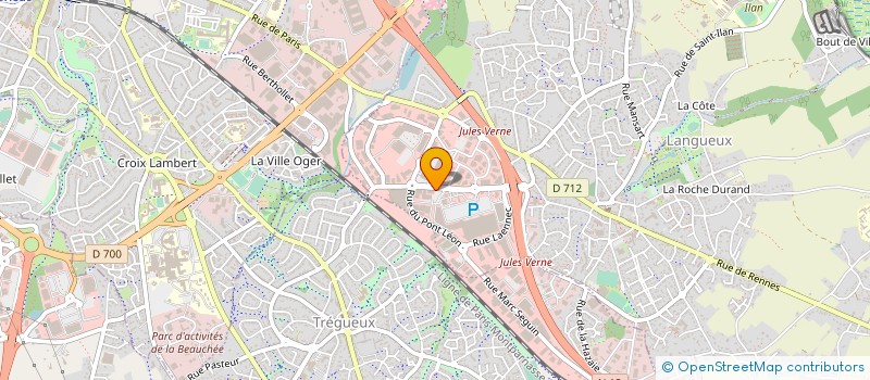 localisation de l'entreprise OPTIQUE BOUVET à LANGUEUX