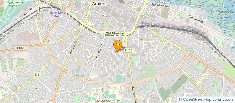 localisation de l'entreprise OPTIQUE BOVE à AMIENS