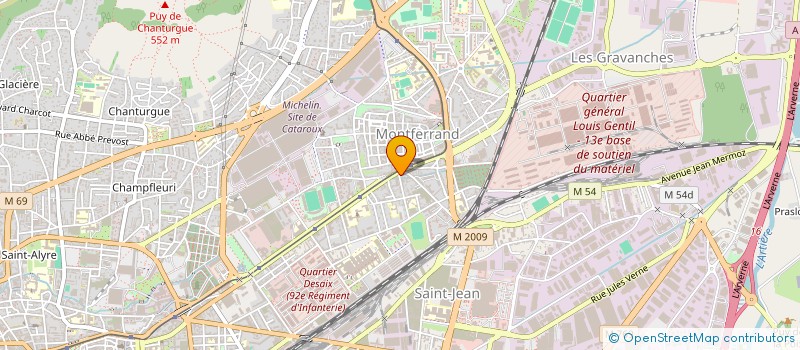 localisation de l'entreprise OPTIQUE BURGUIERE à LE CENDRE