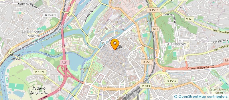 localisation de l'entreprise OPTIQUE CELINE SCHNEIDER à METZ