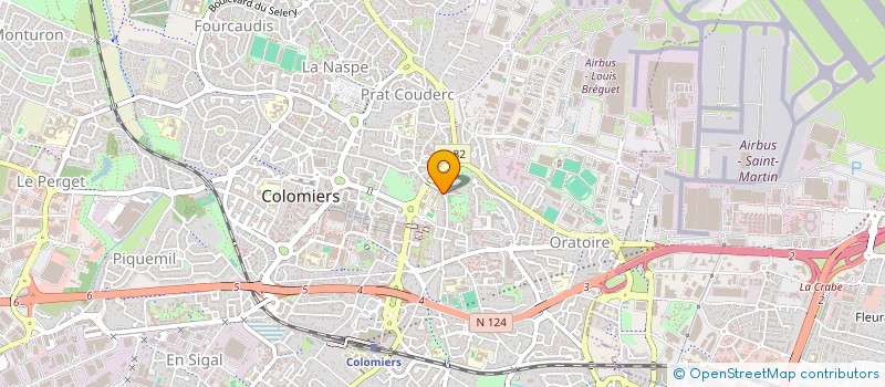 localisation de l'entreprise OPTIQUE COLOMIERS à COLOMIERS