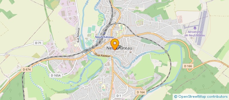 localisation de l'entreprise OPTIQUE COULON à NEUFCHATEAU