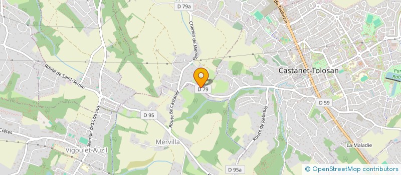 localisation de l'entreprise OPTIQUE & CREATIONS  AUZEVILLE-TOLOSANE