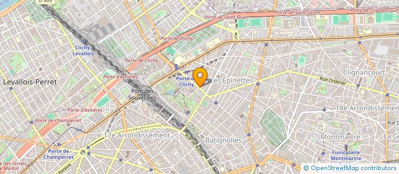 localisation de l'entreprise OPTIQUE DE L'EUROPE  PARIS