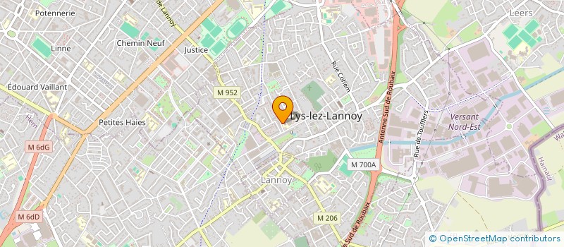 localisation de l'entreprise OPTIQUE DE L'HALLUE  TOUFFLERS