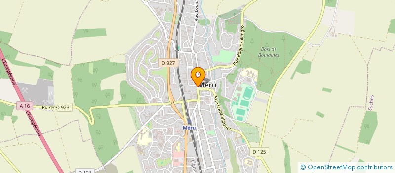 localisation de l'entreprise OPTIQUE DE LA TOUR  MERU