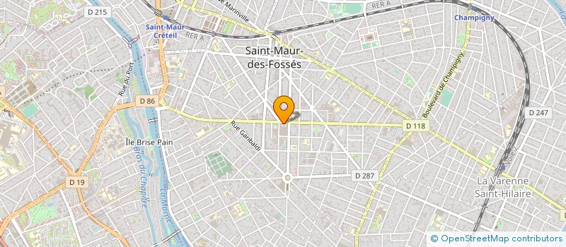 localisation de l'entreprise OPTIQUE DE PRECISION à SAINT-MAUR-DES-FOSSES