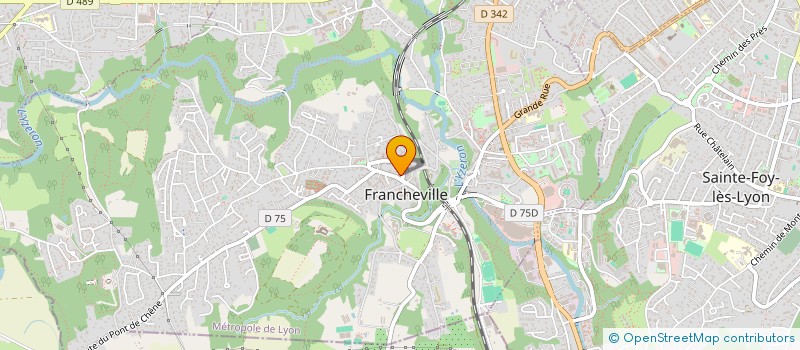 localisation de l'entreprise OPTIQUE DELOMIER  FRANCHEVILLE