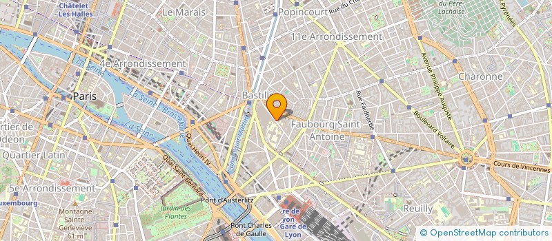 localisation de l'entreprise OPTIQUE DES 15 20 à PARIS