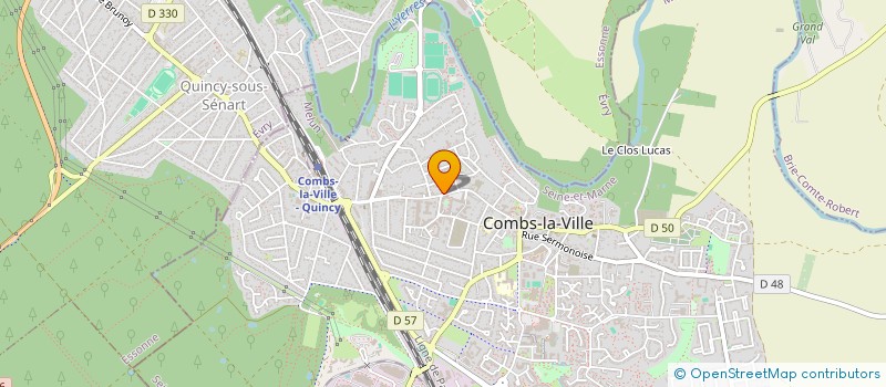 localisation de l'entreprise OPTIQUE DES ACACIAS à COMBS-LA-VILLE