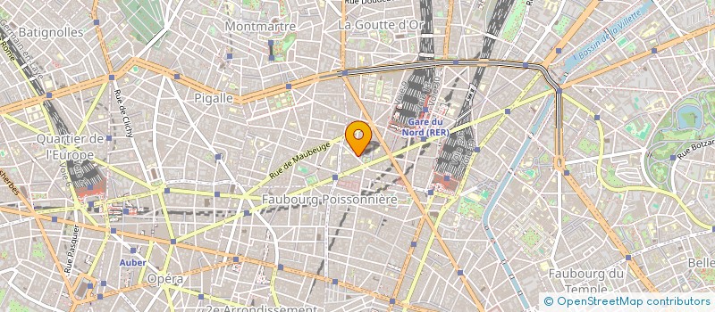 localisation de l'entreprise OPTIQUE DES GLIERES  PARIS