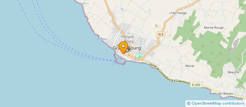 localisation de l'entreprise OPTIQUE DES ILES à GRAND-BOURG