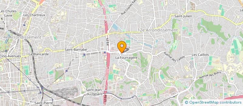 localisation de l'entreprise OPTIQUE DESSUARD à MARSEILLE