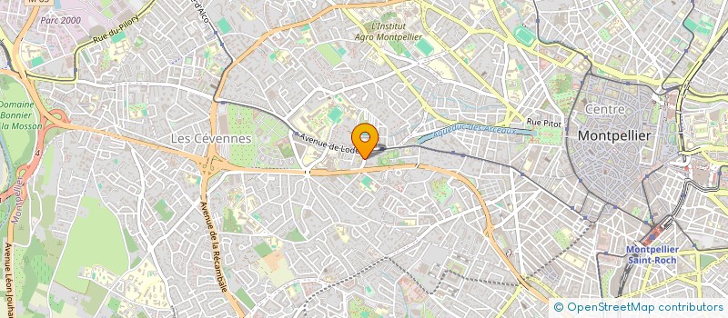 localisation de l'entreprise OPTIQUE DEVELOPPEMENT 34  MONTPELLIER