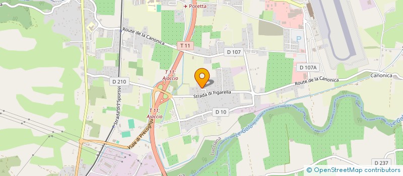 localisation de l'entreprise OPTIQUE DIFFUSION 2B à BORGO