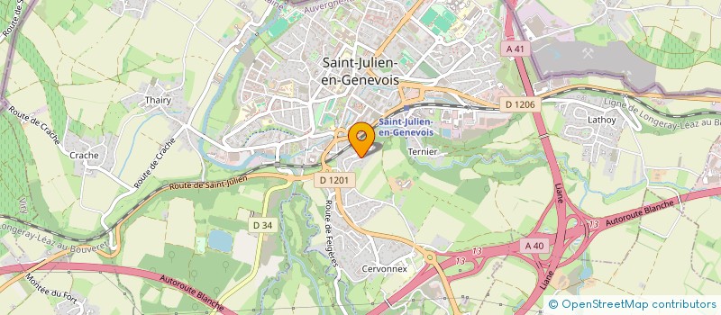 localisation de l'entreprise OPTIQUE DIFFUSION à ARCHAMPS