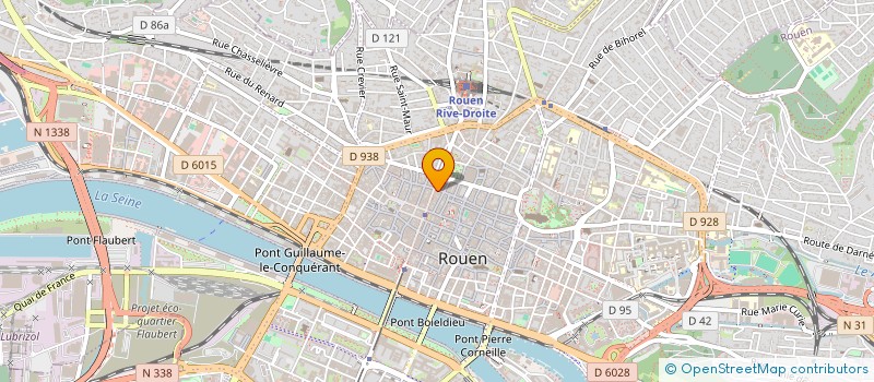 localisation de l'entreprise OPTIQUE DOUDEVILLE à ROUEN