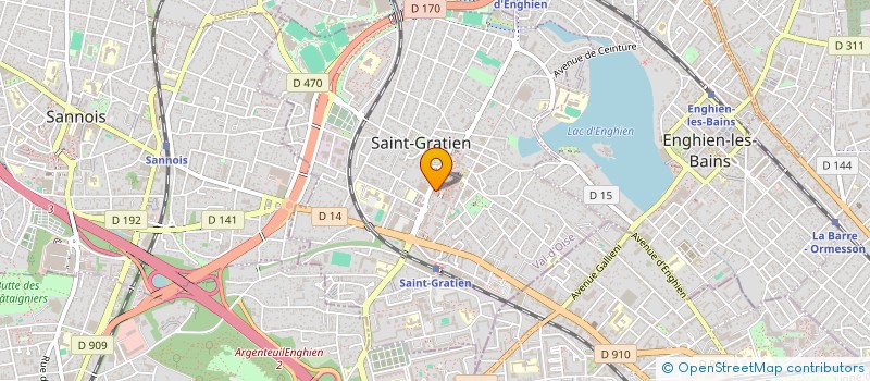 localisation de l'entreprise OPTIQUE DU FORUM à SAINT-GRATIEN
