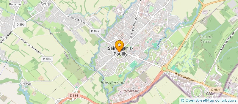 localisation de l'entreprise OPTIQUE DU LION à SAINT-GENIS-POUILLY