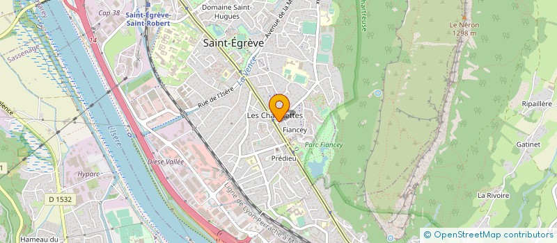 localisation de l'entreprise OPTIQUE DU NERON à SAINT-EGREVE