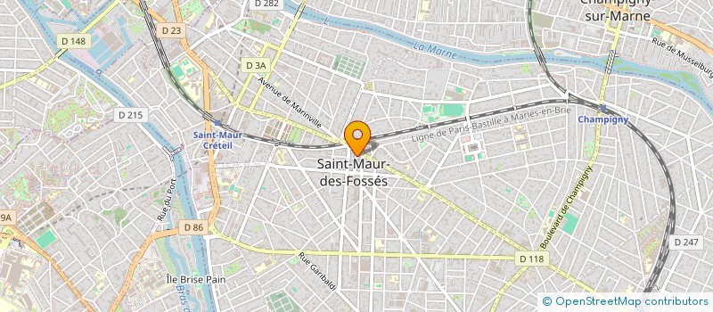 localisation de l'entreprise OPTIQUE DU PARC SAINT-MAUR à SAINT-MAUR-DES-FOSSES