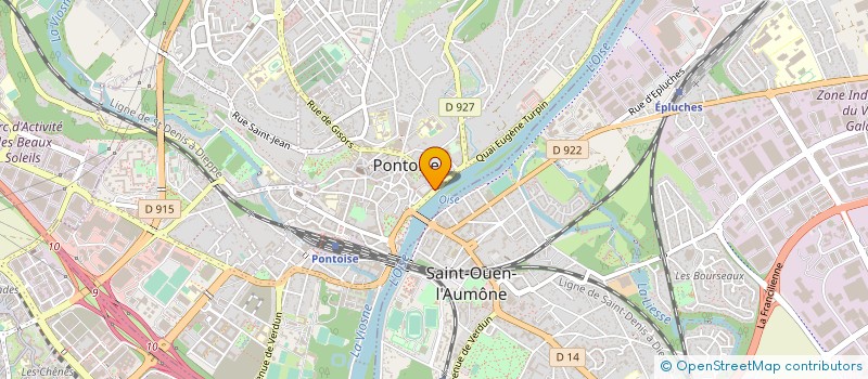 localisation de l'entreprise OPTIQUE DU POTHUIS à PONTOISE