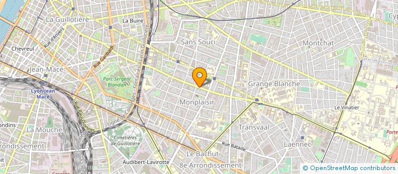 localisation de l'entreprise OPTIQUE DUCRET  LYON