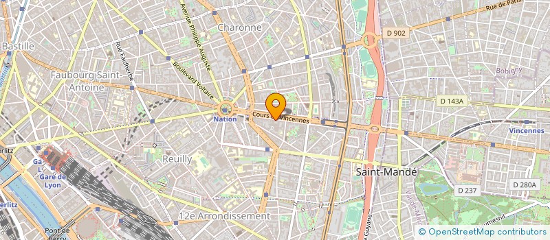 localisation de l'entreprise OPTIQUE ET HARMONIE à PARIS