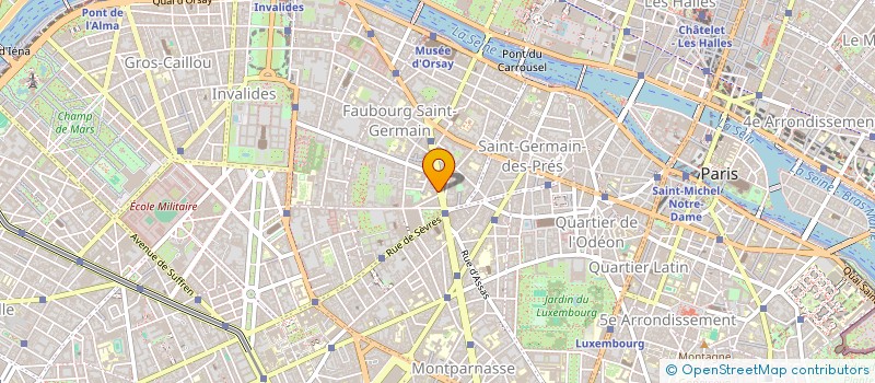 localisation de l'entreprise OPTIQUE EYES  PARIS