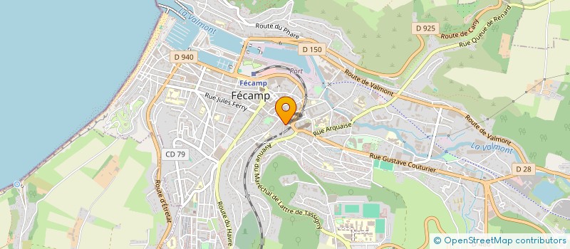 localisation de l'entreprise OPTIQUE FECAMPOISE à FECAMP