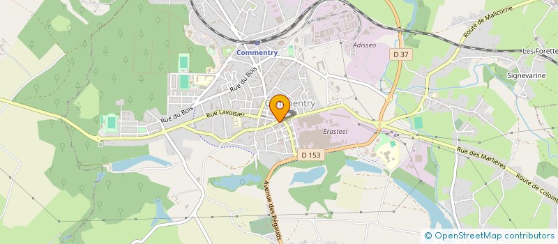 localisation de l'entreprise OPTIQUE GASNE à COMMENTRY
