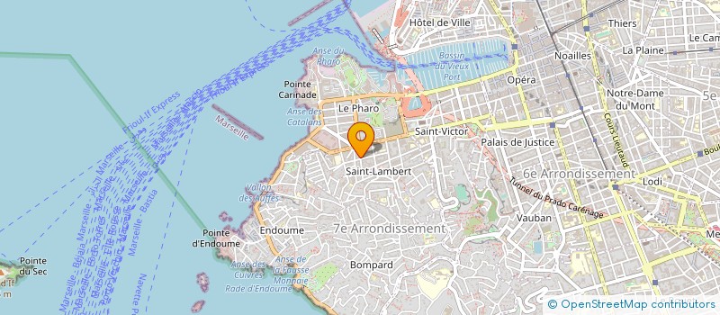 localisation de l'entreprise OPTIQUE GERARD à MARSEILLE