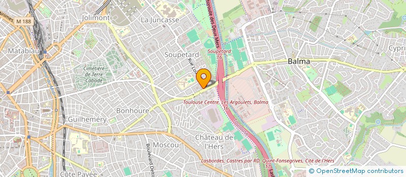 localisation de l'entreprise OPTIQUE GERARD à TOULOUSE