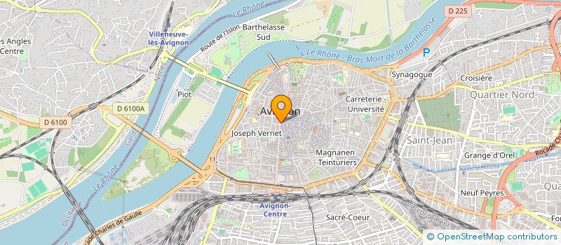localisation de l'entreprise OPTIQUE GREGOIRE à AVIGNON