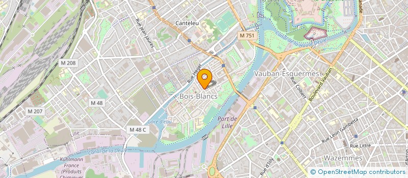 localisation de l'entreprise OPTIQUE HO TAN TAI à LILLE