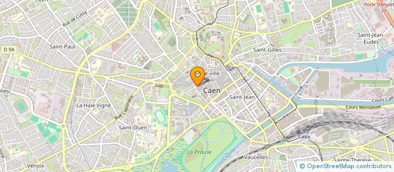 localisation de l'entreprise OPTIQUE IYED à CAEN